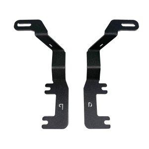 GMC Canyon Light Mounts - Hood - Go Rhino - XE Hood Hinge Cube - Textured Black - `23-`24